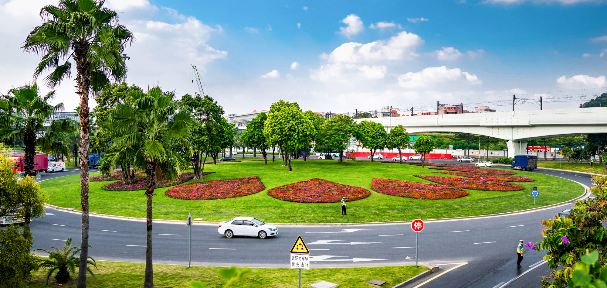 深圳宝安国际机场门户地区城市环境品质提升工程V标段绿化工程