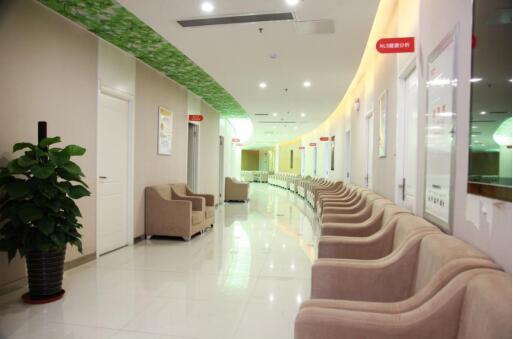 敞亮的科室长廊